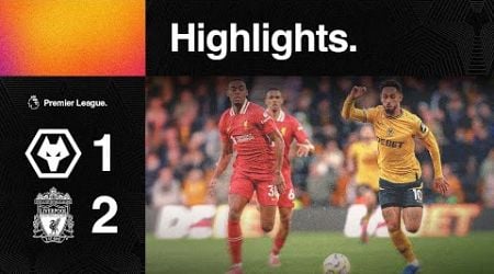 Ait-Nouri scores in Liverpool defeat | Wolves 1-2 Liverpool | Highlights