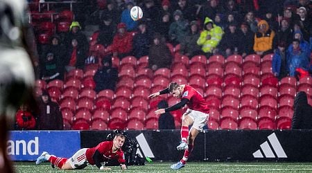 Jack Crowley's practice kicks and 11-second try sum up crazy conditions at Musgrave Park