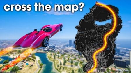 Can You Cross The GTA 5 Map Without Touching The Ground?