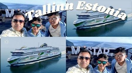 Tallinn Estonia to Helsinki Finland by Talink Silja Line ship. 22.06.2024