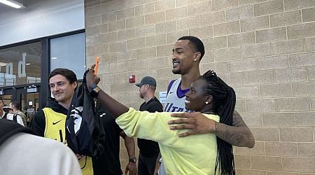 Full-circle moment as Jazz's John Collins returns to Hill Air Force Base