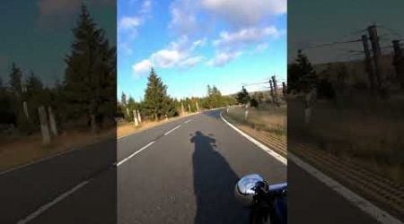 Driving through der Harz on der bike - Andreasberg to Torfhaus