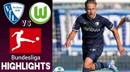 VFL Bochum vs VFL Wolfsburg 6.Spieltag Bundesliga Highlights