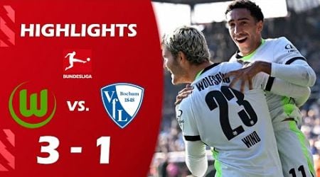 VfL Wolfsburg gegen VfL Bochum 3:1 Spiel-Highlights Tor | Bundesliga 2024/25