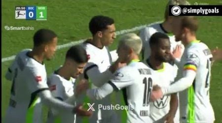 Bochum Vs Wolfsburg (1-3) All Goals Results &amp; Extended Highlights