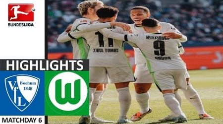 VfL Bochum vs VfL Wolfsburg 1-3 | Highlights | Bundesliga 24/25