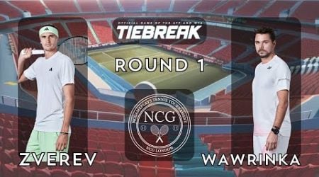 TIEBREAK - Alexander Zverev vs Stan Wawrinka | NCG London Round 1