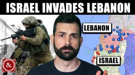 Israel Invades Lebanon and is hit by Irans Missile Attack