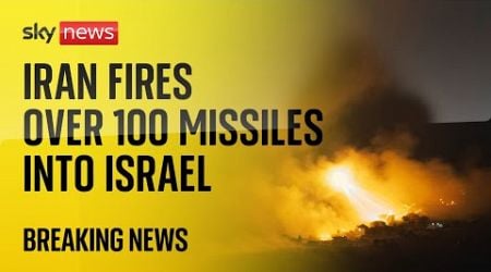 Live: Iran attacks Israel latest - Netanyahu warns Iran &#39;will pay&#39; for &#39;big mistake&#39;