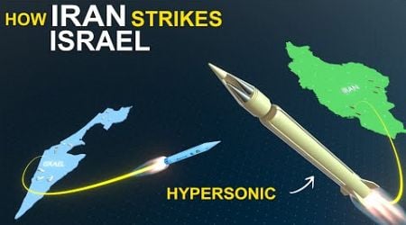 How Iran&#39;s Ballistic Missiles Strike Israel ? #israel #iran #lebanon