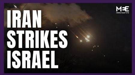 Iran launches &quot;extensive&quot; attack on Israel, Israel vows there will be repercussions