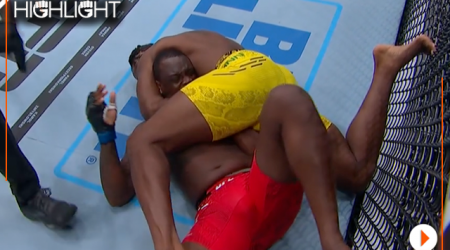 UFC 307 Highlight Video: Ryan Spann Guillotine Chokes Ovince St. Preux