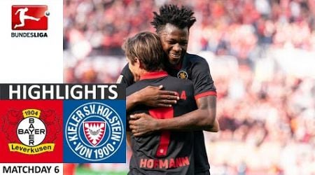 Leverkusen vs Holstein Kiel 2-2 Highlights Goals | Bundesliga 24/25