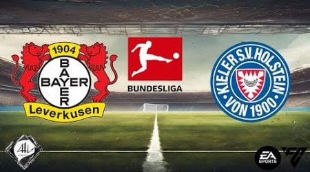 Bayer Leverkusen x Holstein Kiel - 6 rodada Bundesliga 24/25 - EA FC