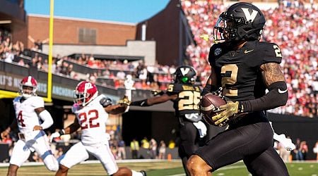 By the numbers: Vanderbilt's stunning upset of No. 1 Alabama