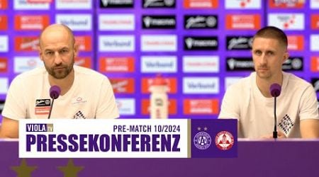 Live: Pressekonferenz vor Austria Wien - GAK (10/2024) #faklive #ViolaTV #Veilchen