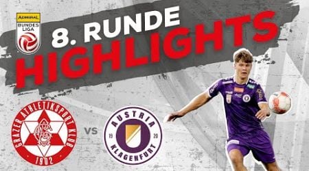 GAK 1902 - SK Austria Klagenfurt 8. Runde ADMIRAL Bundesliga 2024/25