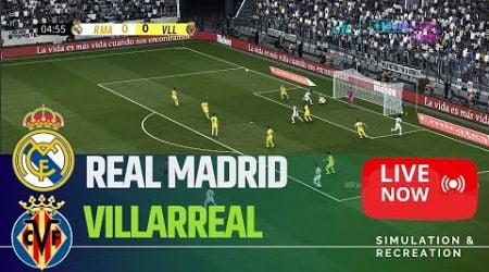 REAL MADRID vs VILLARREAL EN VIVO/LIVE LaLiga 24/25 eFootball