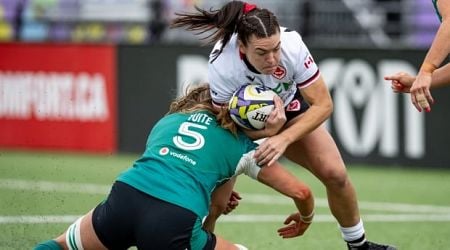 Canada's women's rugby team beats Ireland to improve to 2-0 at WXV 1 tournament in B.C.