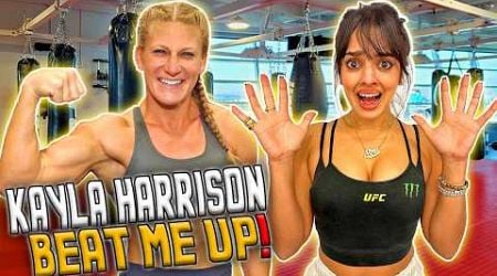 I survived sparring w/ Kayla Harrison (BAD IDEA) | UFC 307