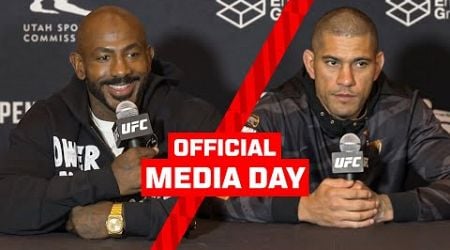 &quot;It&#39;s a Fight, Anything Can Happen&quot; | Main Event Media Day | UFC 307