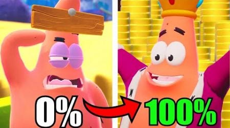 What Happens When You 100% SpongeBob The Patrick Star Game?