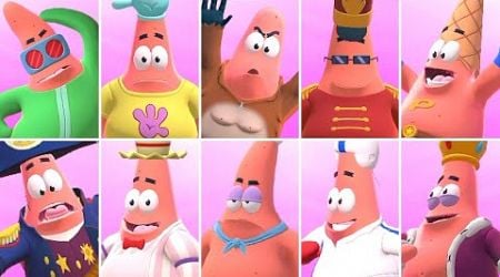 SpongeBob The Patrick Star Game - All Costumes