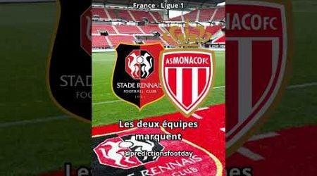 Rennes - Monaco, Ligue 1 #rennes #monaco #ligue1 #football #pronosticfoottoday #mbappe