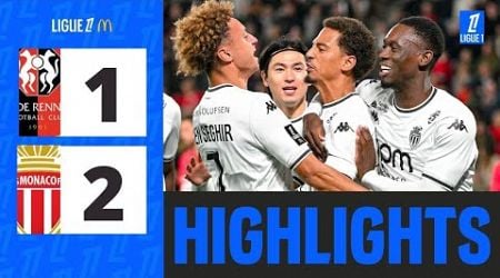 Rennes vs Monaco 1-2 HIGHLIGHTS | Ligue 1 2024 | Match Highlights