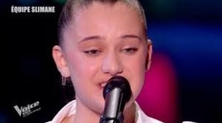 The Voice Kids demi-finale 2024 - Coline chante &quot;Peurs&quot; de Slimane