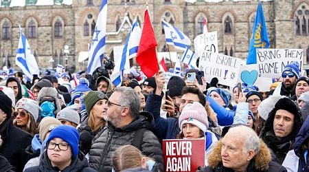 Pro-Israel demonstration in Amstelveen ahead of October 7 anniversary