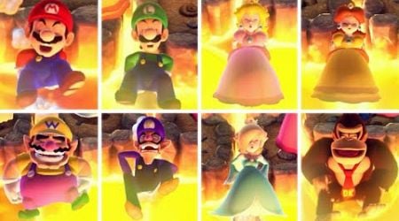 Mario Party 10 - All Losing Animations