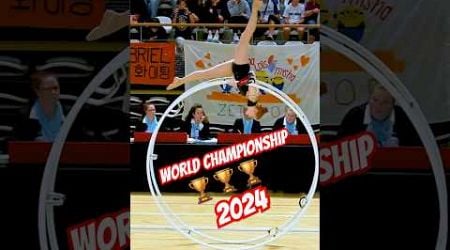 World Championships 2024 in Gymwheel Woman Straight Line Finals Karina Peisker