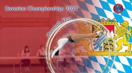 Franziska Gold Bavarian Championships 2022 in Gymwheel Age Groupe15 16 5th Place