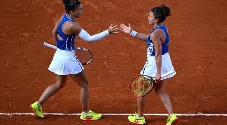 Tennis: Errani-Paolini win in Beijing