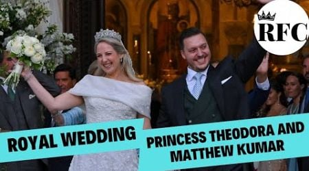 ROYAL WEDDING: Princess THEODORA of GREECE married Matthew Kumar