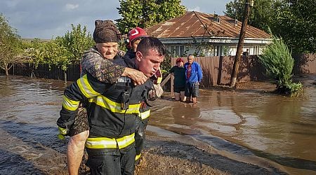 Deaths reported in eastern Romania as torrential rainstorms flood homes