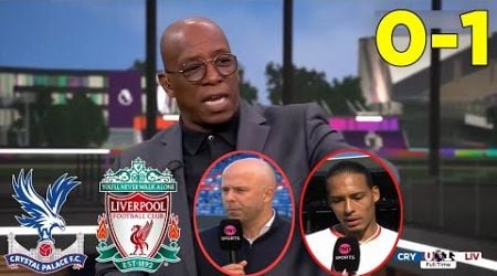 Crystal Palace vs Liverpool 0-1 Post Match | Arne Slot &amp; Van Dijk Reaction | Ian Wright Review