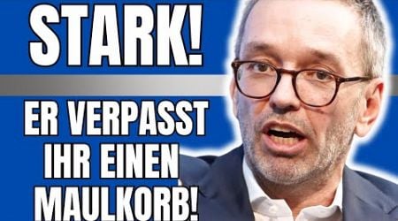 DONNERWETTER: Herbert Kickl verpasst frechen Moderatoren Standpauke ihres Lebens!