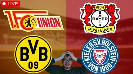 Union Berlin - Borussia Dortmund | Bayer Leverkusen - Holstein Kiel | Bundesliga LIVE