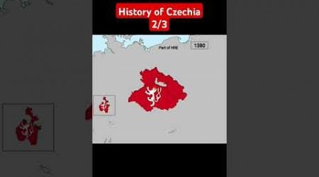 History of Czechia 2/3 - #history #shorts #czech