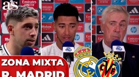 DECLARACIONES REAL MADRID 2 - VILLARREAL 0 | ZONA MIXTA completa hoy: VALVERDE, BELLINGHAM...