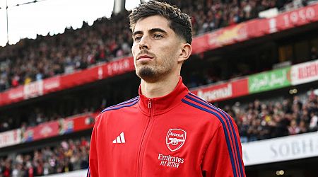 Arsenal dealt big injury blow as Kai Havertz pulls out of Germany squad with knee problem