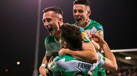 Shamrock Rovers secure three vital points against Shelbourne as title race takes another twist