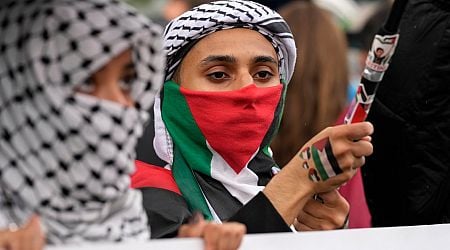 Thousands Join Pro-Palestinian Rallies Around the Globe as Oct. 7 Anniversary Nears