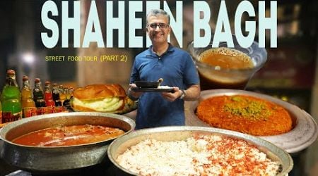 Ultimate SHAHEEN BAGH Street Food Walk, Part 2 | Bihari Pulao Gosht + Turkish Coffee/Kunafa/Doner