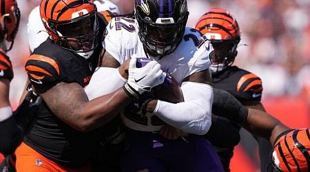 Henry's big run lifts Ravens over Bengals in OT thriller