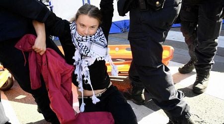 Marcia per il clima a Bruxelles, fermata Greta Thunberg