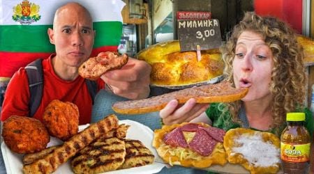 ULTIMATE Bulgarian Street Food Tour in Sofia, Bulgaria! BEST Street Food in Sofia + Balkan Food Tour