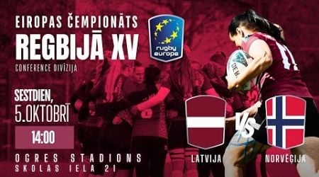 Rugby Europe Conference Womens Rugby XV Latvia - Norway